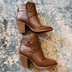 Serra Buckle Strap Booties